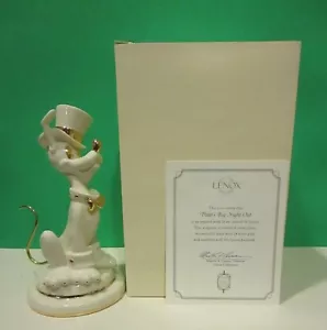 LENOX PLUTO'S BIG NIGHT OUT Disney Showcase Classic Sculpture NEW in BOX withCOA - Picture 1 of 5