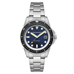 Spinnaker Croft Pioneer Automatic Blue/Stainless Steel | Blue Dial Stainless Ste - Picture 1 of 3