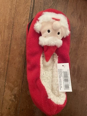 1 Pair Santa Claus Slippers Size 36, Santa Claus, Advent Calendar, Christmas - Image 1 of 2
