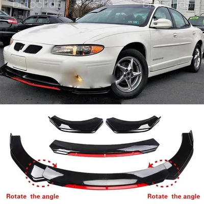 For Pontiac Grand Prix 2004-2008 Front Bumper Lip Spoiler Splitter Chin Body Kit Foto 1 de 4