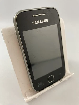 Samsung Galaxy Y Black Unlocked 180MB 3.0" Android Smartphone Incomplete #C01 - Image 1 of 4