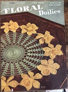 1949 Floral Doilies Clark Book No. 258 - Picture 1 of 3