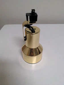Track Lighting Heads (4) - Progress Lighting P9201-10, Brass Finish, New/unused  - Picture 1 of 6