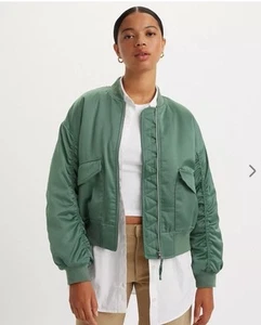Levi’s Women’s Bomber jacket ANDY TECH, XS MSRP 148$ - Picture 1 of 12