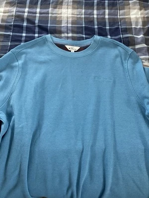  Ben Sherman Light Blue Sweatshirt Size Xl - Image 1 of 2