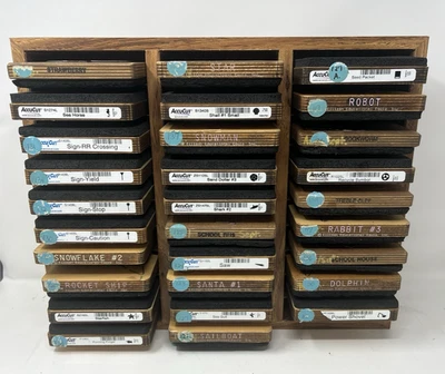 Lot 29 Ellison Educat 4" Accu-Cut Animals, Machines, Shapes Cutting Dies 5x6 - Image 1 of 4