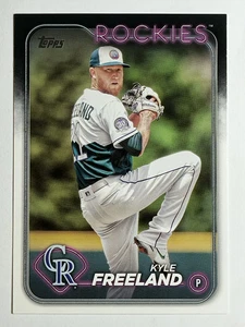 2024 Topps #198 Kyle Freeland - Picture 1 of 2