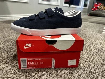 Nike Tennis Classic AC V Obsidian White Size 11.5 New In Box Rare 749448-400 - Image 1 of 4