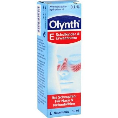 JOHNSON & JOHNSON GMBH (OTC) 10x OLYNTH 0,1% für Erwachsene Nasenspray Schnupfen 10ml SPAR-SET PZN: 2340421