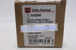 NEW Eaton EHD3050 3P 50A 480V Circuit Breaker Fast Delivery/ - Picture 1 of 5