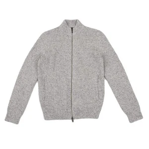 Theory Cotton Linen Turtleneck Double Zip Knit Jacket Size S(K-155612) - Picture 1 of 12