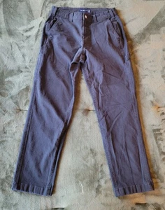 Pantalones de trabajo sueltos Abercrombie Fitch años 90 para hombre 32X32 excelente estado negros - Imagen 1 de 11