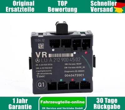 Centralina Porta Anteriore Destra Mercedes Classe E 212 A2129004502 - Immagine 1 di 4