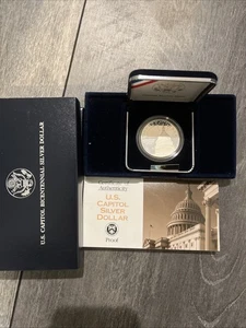 1994 US Capitol Silver Dollar Proof - Picture 1 of 3