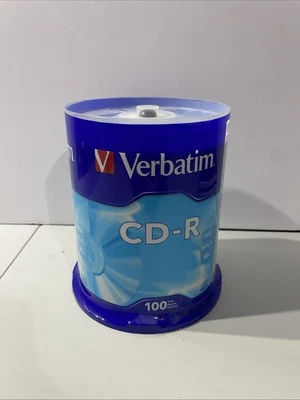 Verbatim 94554 52x CD-R 700MB Capacity Gray 100/Pack - Image 1 of 4