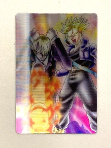 Tarjeta gomosa Trunks and Sanji - Dragon Ball x One Piece 40 aniversario salto - Imagen 1 de 3
