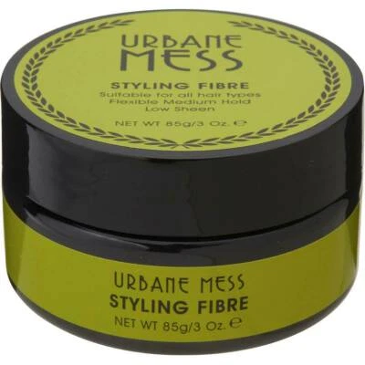 Urbane Mess Men Hair Styling Fibre Flexible Medium Hold Low Sheen 85g - Image 1 of 2