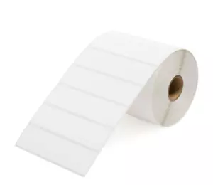 Zebra Eltron 4x1 in (4"x1") etichette adesive bianche termiche dirette 1" nucleo 4 rotoli - Foto 1 di 3