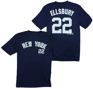 MLB Youth Boys New York Yankees Jacoby Ellsbury # 22 Player Shirt - Navy - Picture 1 of 7