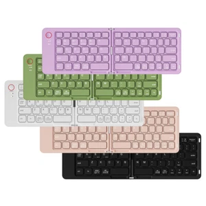Folding Bluetooth Keyboard For Ipad Tablet Laptop Phone Wireless Keyboard Of _cn - Bild 1 von 17