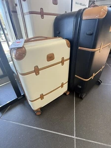 Brics Luggage 21" Carry On Bellagio 2.0 Ultra Light Rolling Suitcase - Cream - Picture 1 of 1
