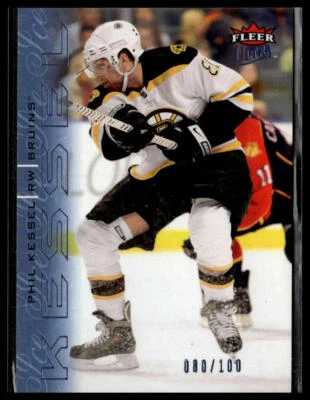 2009-10 Ultra #14 Phil Kessel Ice Medallion #/100 - Image 1 of 2