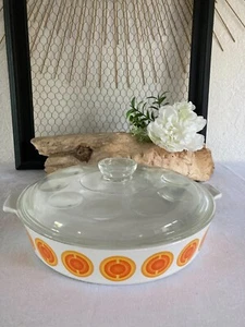 625⚜️ Ancien Plat Cocotte Pyroflam Electro PC 12B/25 Cm Made In The Netherlands - Bild 1 von 10
