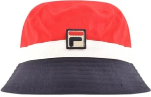 FILA BASIL TRI COLOUR BUCKET HAT FILA 604-RED - Picture 1 of 2