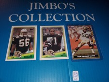 1988Topps #66 Pat Swilling (RC)& PRO SET RC&SAM MILLS 1988 TOPPS ! Saints🔥COMBO