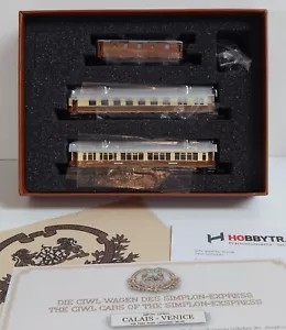 Hobby Train N-Scale; #H22103 3-car SIMPLON "ORIENT" EXPRESS, Calais to Venice - Picture 1 of 8