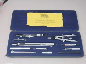 Bussola da disegno professionale Richter K78 H originale vintage con accessori - Foto 1 di 9