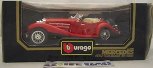 VEHICULE 1/20 MERCEDES BENZ 500K ROADSTER 1936 - BURAGO (vendeur pro) - Foto 1 di 3