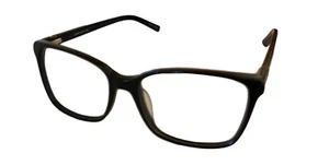 Jones New York Mens Plastic Soft Rectangle Eyewear Frame, J761 Black 52mm - Picture 1 of 9