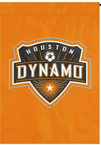 Houston Dynamo Premium Garden Flag Applique & Embroidered Banner Soccer MLS Cover