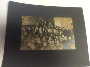 1908 Schoolroom Photograph with Children ~ PH1 - Picture 1 of 7