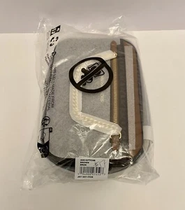 Michael Kors Jet Set East West Chain Crossbody Bag MK Signature Brown NEW. - Picture 1 of 7