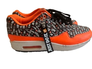 Nike Air Max 1   Just Do It     Black / Orange   Size: 9 - Picture 1 of 6