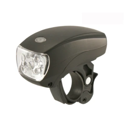 LUCE ANTERIORE BICI MTB BICICLETTA A LED ATTACCO AL MANUBRIO LUMINOSA A BATTERIA - Immagine 1 di 4