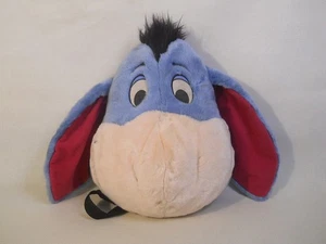 Disney Store Eeyore plush backpack Winnie The Pooh friend 13" adjust straps - Picture 1 of 4