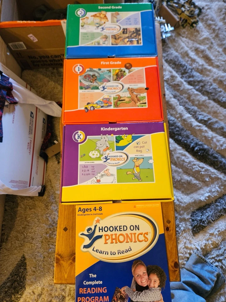 Hooked On Phonics Learn to Read Complete Reading Program Kindergarten-2nd Grade - Image 1 of 4