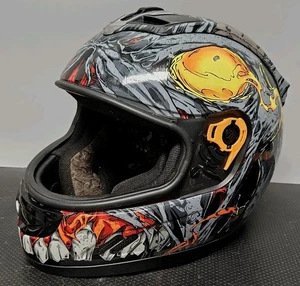 Icon Mainframe Subhuman Size Large Motorcycle Helmet *Missing Visor AS-IS READ* - Bild 1 von 18
