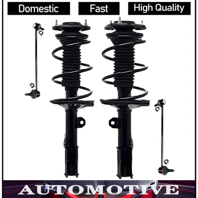 Puntales delanteros originales con barra estabilizadora para Toyota Corolla 2003 2004 2005 2006 2007 2008 1,8 L Foto 1 de 2