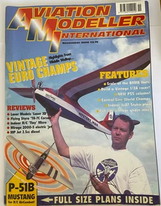 AVIATION MODELLER INTERNATIONAL NOVEMBER 2000 MAGAZINE COMES WITH FREE PLAN - Picture 1 of 1