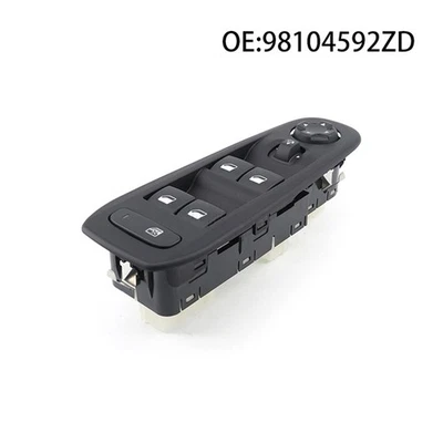 Interruptor de controle de janela de energia com encaixe dobrável para Peugeot 308 408 98104592ZD - Imagem 1 de 4