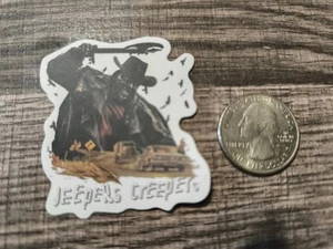 Jeepers Creepers Sticker Halloween Free S&H  Horror Creepy Scary 1st Movie Truck - Picture 1 of 3