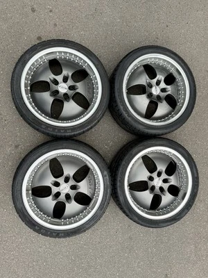 Original Dotz Las Vegas Alufelgen-Kompletträder-BMW-8x18ET18-5x120-M3-X3-X5-Top- - Bild 1 von 4