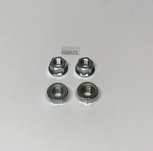 Bicycle axle nuts 3/8” (Qty 4) NOS - Picture 1 of 1