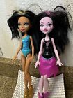 Monster High Doll With Black Hair Draculaura& Cleo De Nile Lot/set Of 2