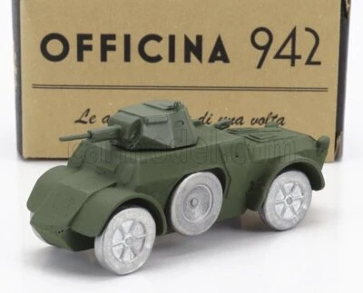 MODELLINO STATICO OFFICINA 942 FIAT ANSALDO CARRO ARMATO AB41 1941 SCALA 1/76 - Immagine 1 di 4