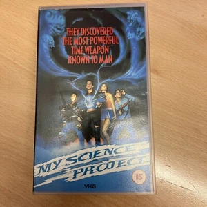 MY SCIENCE PROJECT JOHN STOCKWELL DANIELLE VAN ZERNECK PAL VHS VIDEO EX RENTAL - Picture 1 of 4